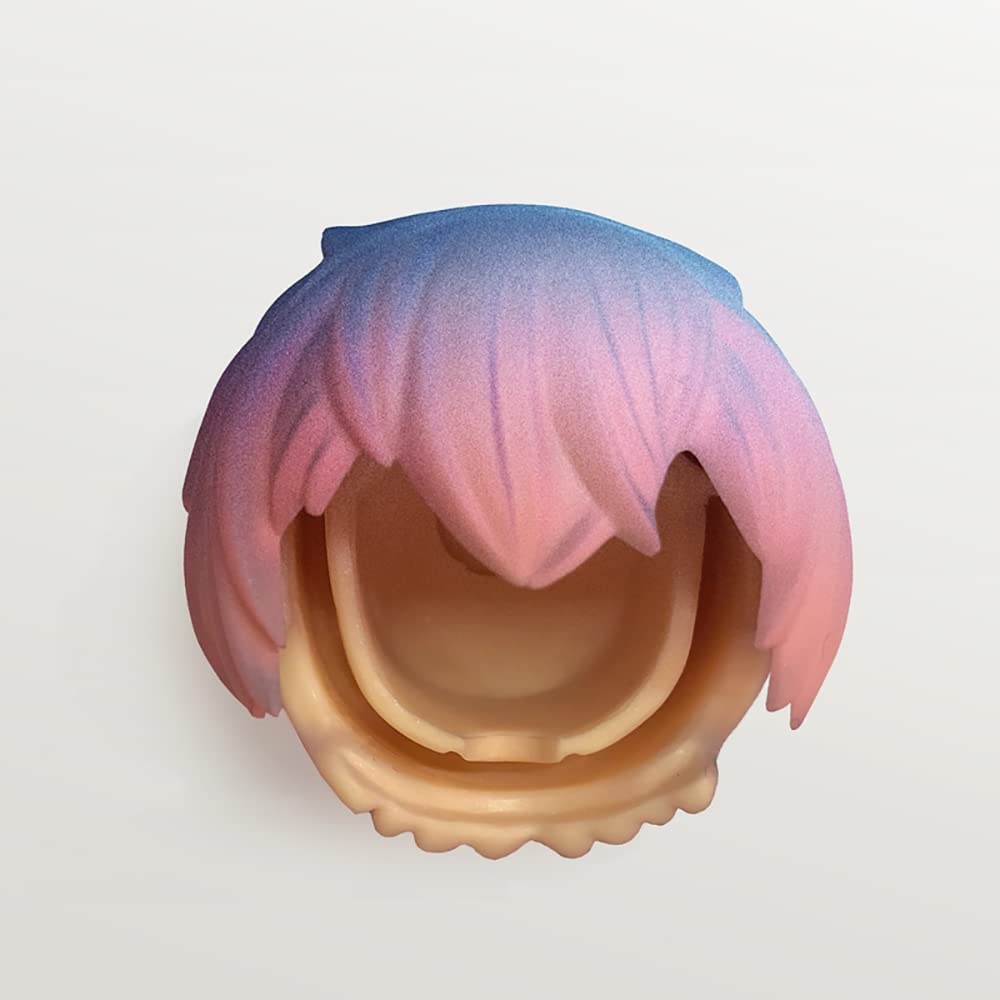 Foto 2 pulgar | Peluca de Muñeca Ob11 Gsc Style de Repuesto para Cabello Azul-rosa - Venta Internacional