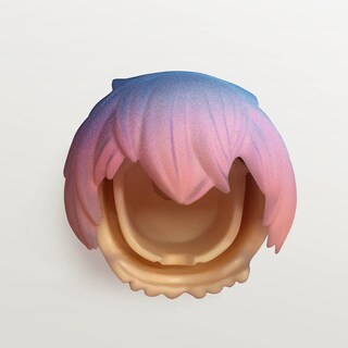 Foto 1 | Peluca de Muñeca Ob11 Gsc Style de Repuesto para Cabello Azul-rosa - Venta Internacional