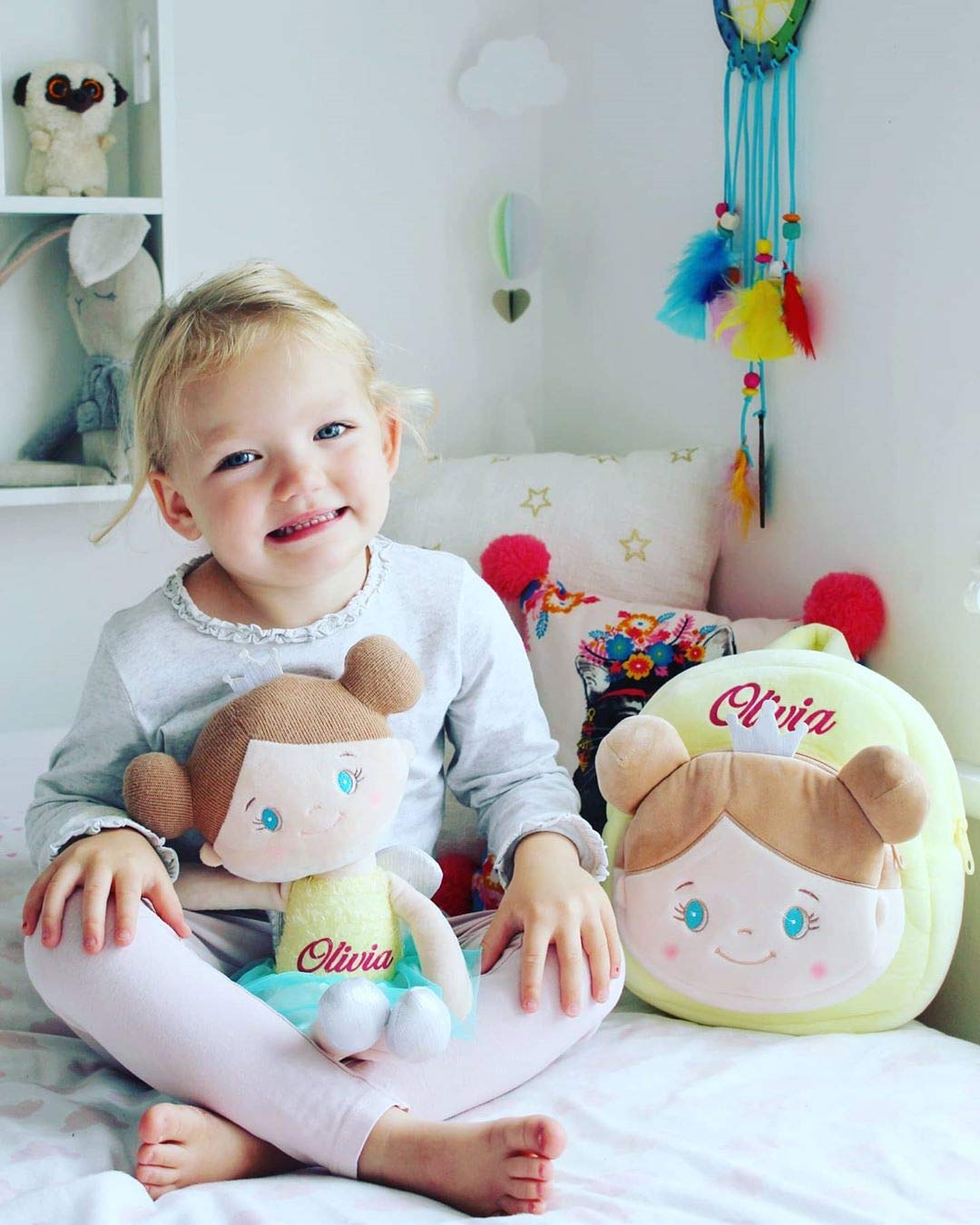 Foto 8 pulgar | Muñeca de Peluche Gloveleya Angel Girl - Venta Internacional