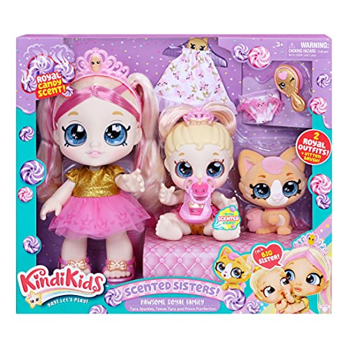 Foto 8 pulgar | Muñeca Infantil Kindi Kids Scented Sisters Pawsome Royal Family Preesc - Venta Internacional
