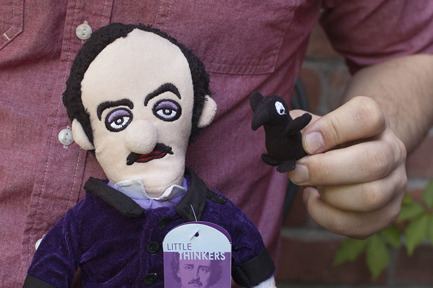 Foto 8 pulgar | Muñeco de Edgar Allan Poe Little Thinker The Unemployed Philosophers Guild - Venta Internacional