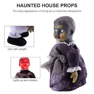 Foto 3 | Muñeca Aterradora de Halloween Toyandona con Función de Sonido para Caminar - Venta Internacional