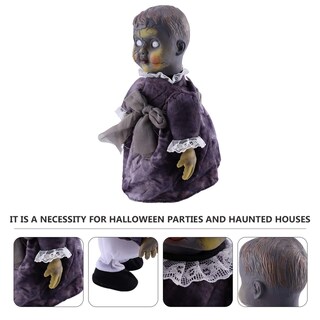 Foto 5 | Muñeca Aterradora de Halloween Toyandona con Función de Sonido para Caminar - Venta Internacional