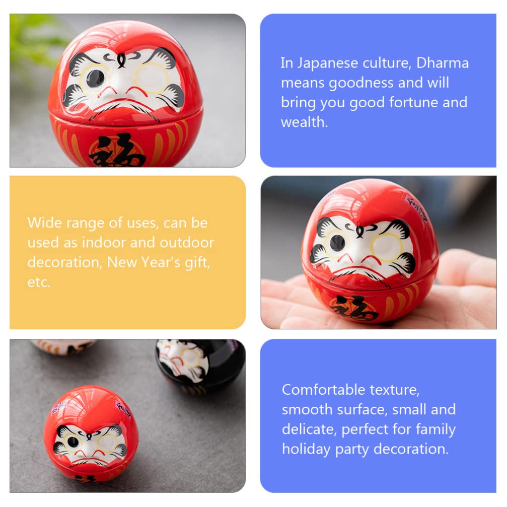 Foto 7 | Estatua Zen de Cerámica Nueobesty Dharma Good Luck - Venta Internacional