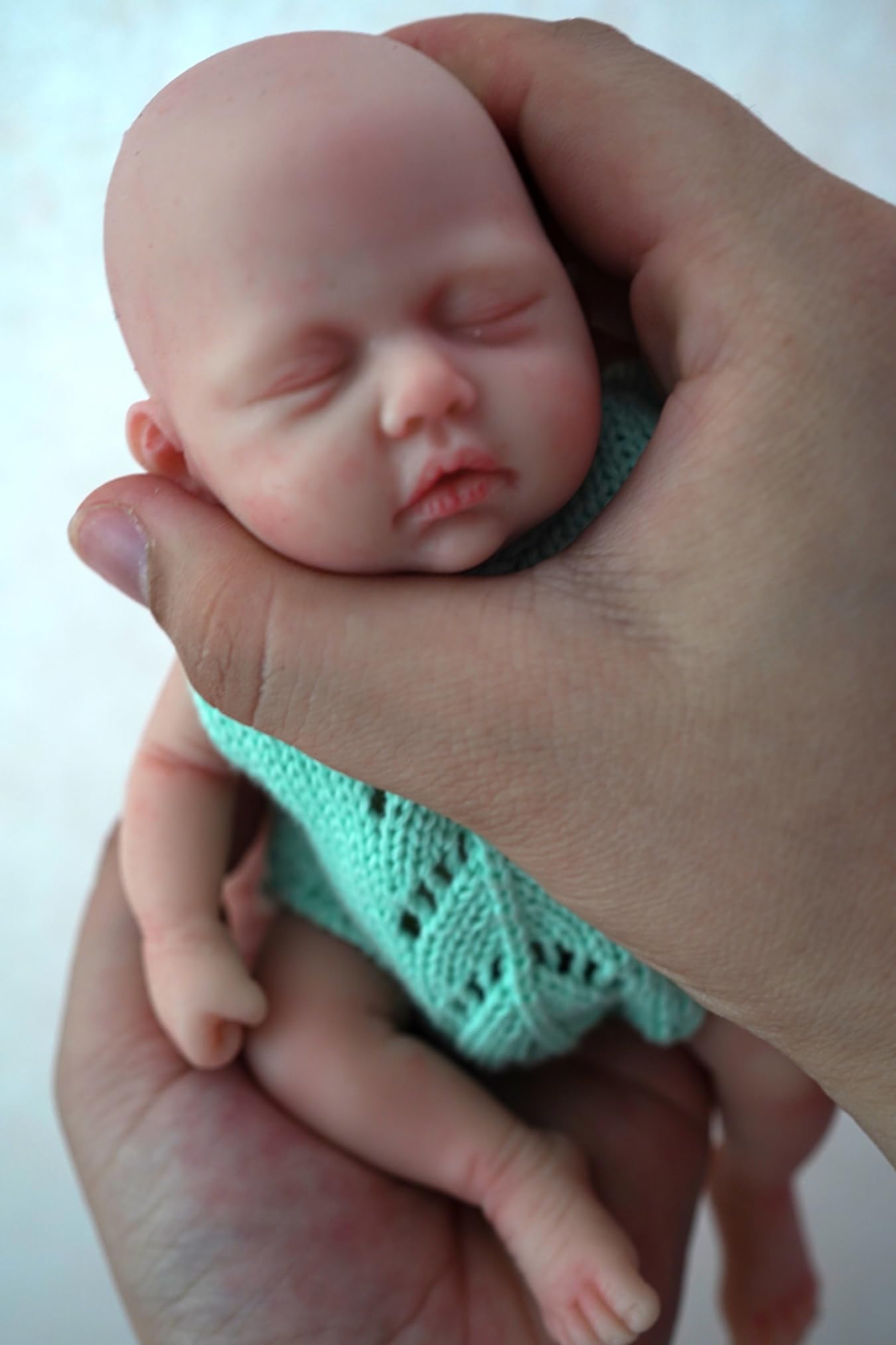 Foto 3 pulgar | Muñeca Reborn Myrebaby Mini De Silicona, 18 Cm, Cuerpo Completo - Venta Internacional.