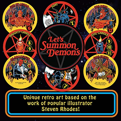 Foto 4 pulgar | Juego de Cartas Y Dados Cryptozoic Let's Summon Demons 2-5 Jugadores - Venta Internacional