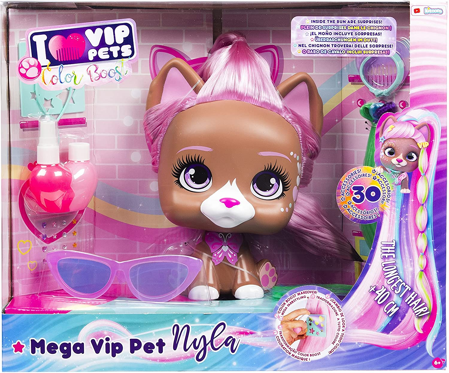 Cabezal de Peinado IMC Toys Nyla Boost - Venta Internacional