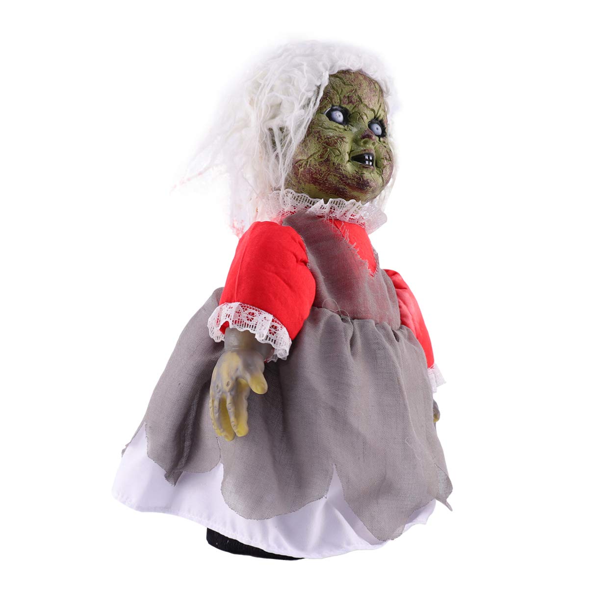 Muñeca Aterradora de Halloween Toyandona Que Camina con Sonido 30 cm - Venta Internacional