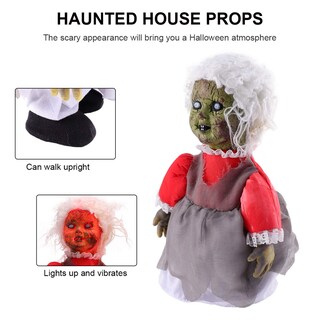 Foto 3 | Muñeca Aterradora De Halloween Toyandona Que Camina Con Sonido, 30 Cm - Venta Internacional.