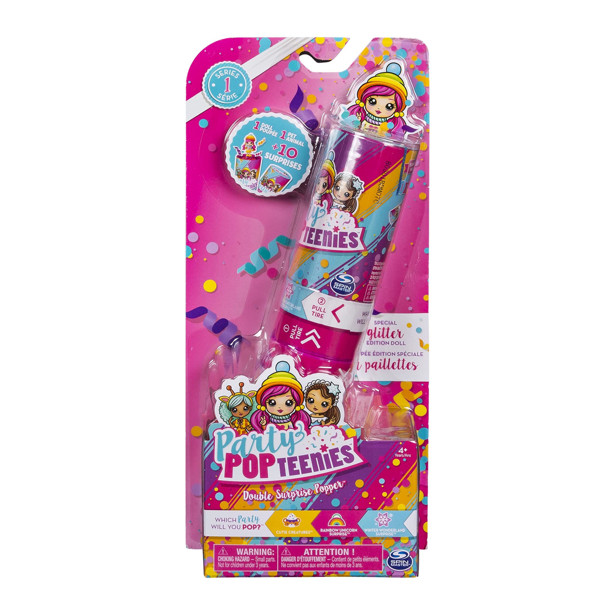 Foto 1 | Popteenies de Spin Master Party Doble Sorpresa-Venta Internacional