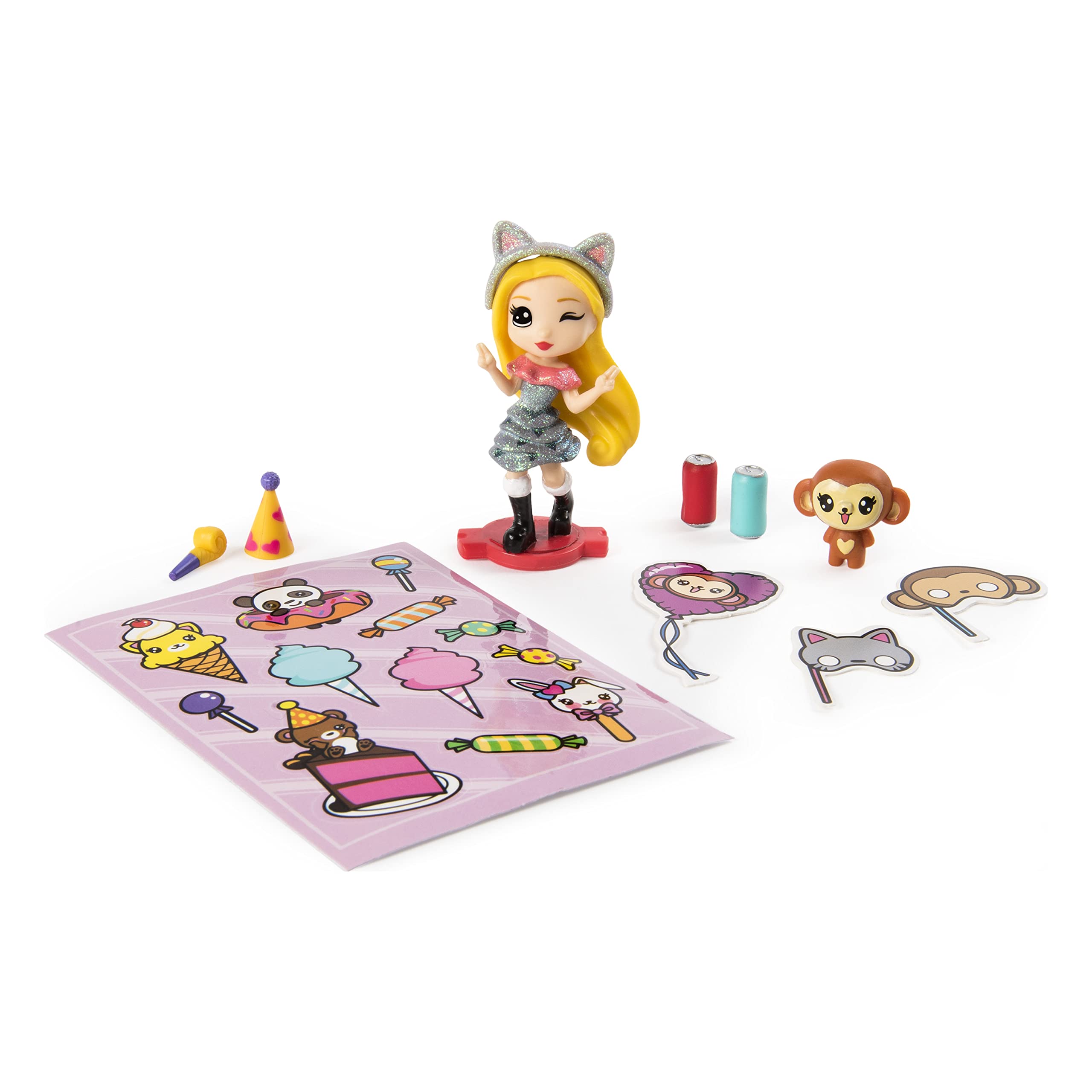 Foto 6 pulgar | Popteenies de Spin Master Party Doble Sorpresa-Venta Internacional