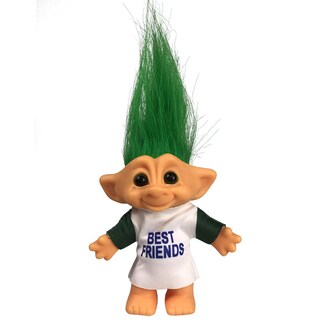 Foto 1 | Muñeca Troll Yintlilocn Vintage con Pelo Verde - Venta Internacional