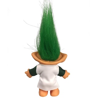 Foto 2 | Muñeca Troll Yintlilocn Vintage con Pelo Verde - Venta Internacional