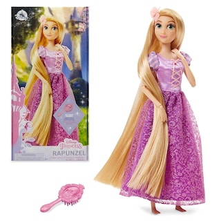 Foto 1 | Muñeca Disney Princess Rapunzel Classic con Brocha - Venta Internacional