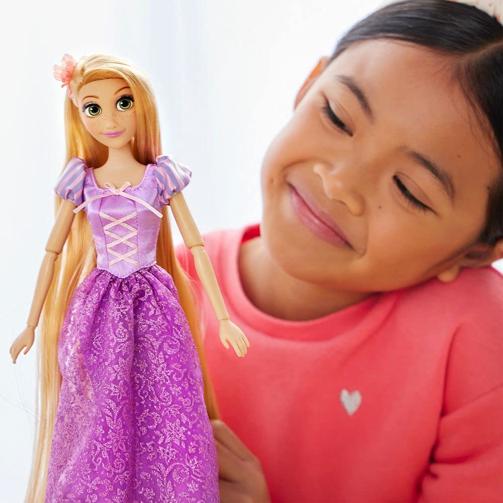Foto 5 pulgar | Muñeca Disney Princess Rapunzel Classic con Brocha - Venta Internacional