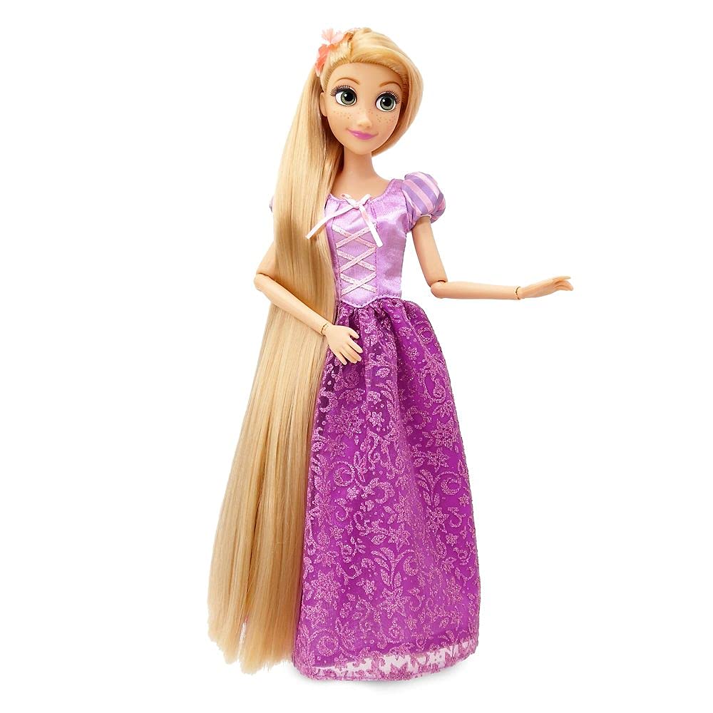 Foto 5 | Muñeca Disney Princess Rapunzel Classic con Brocha - Venta Internacional