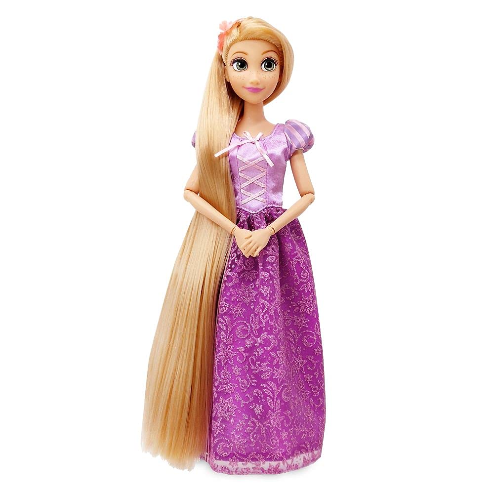 Foto 7 pulgar | Muñeca Disney Princess Rapunzel Classic con Brocha - Venta Internacional