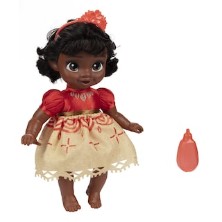 Foto 3 | Muñeca Princesa Moana De Disney Con Biberón Y Horquilla - Venta Internacional.