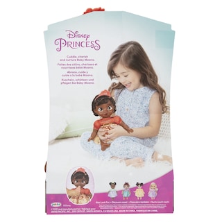 Foto 7 | Muñeca Princesa Moana De Disney Con Biberón Y Horquilla - Venta Internacional.