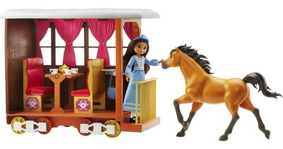Foto 1 | Set de Juego Mattel Spirit Untamed Lucky's Train Home con Lucky Doll - Venta Internacional