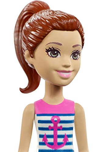 Foto 3 pulgar | Muñeca Barbie On The Go Sailor Fashion Doll - Venta Internacional