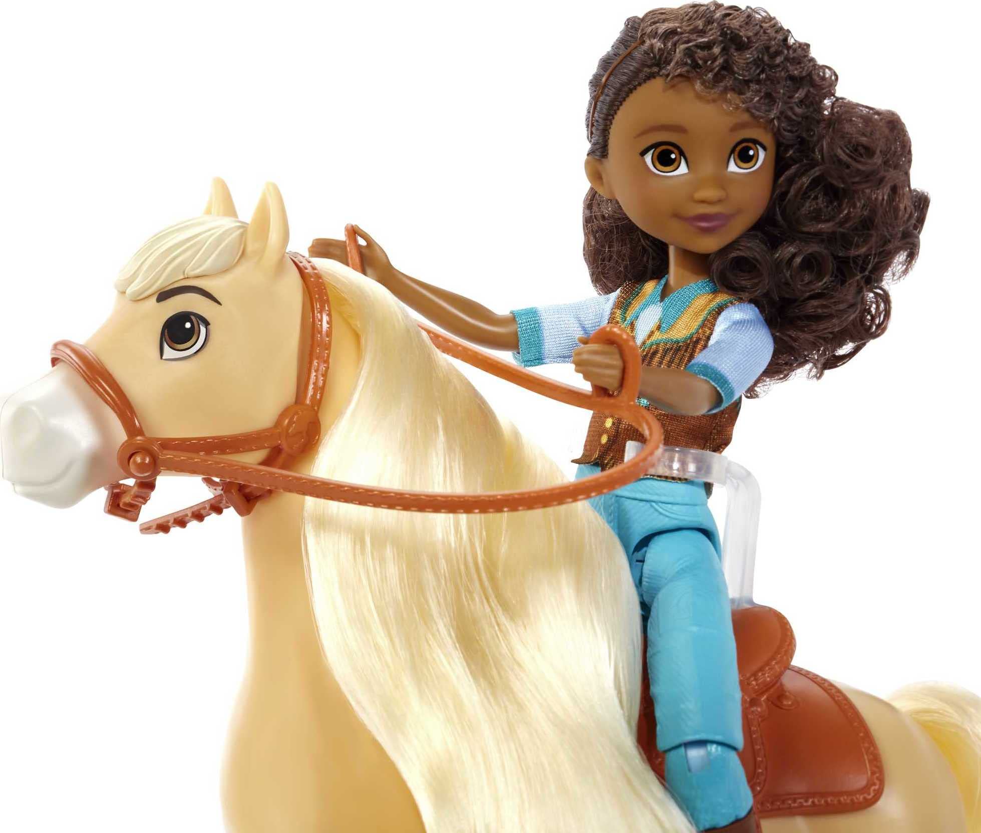 Foto 4 pulgar | Muñeca Spirit Pru con 7 Articulaciones Móviles Top A La Moda Y Caballo Chica Linda - Venta Internacional