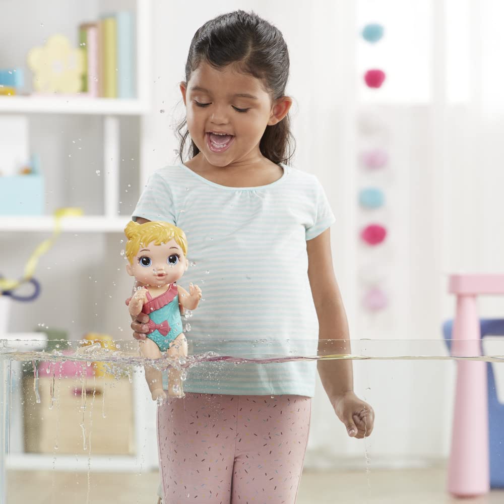 Foto 8 pulgar | Muñeca Baby Alive Splash 'n Snuggle Para Jugar En El Agua - Venta Internacional.