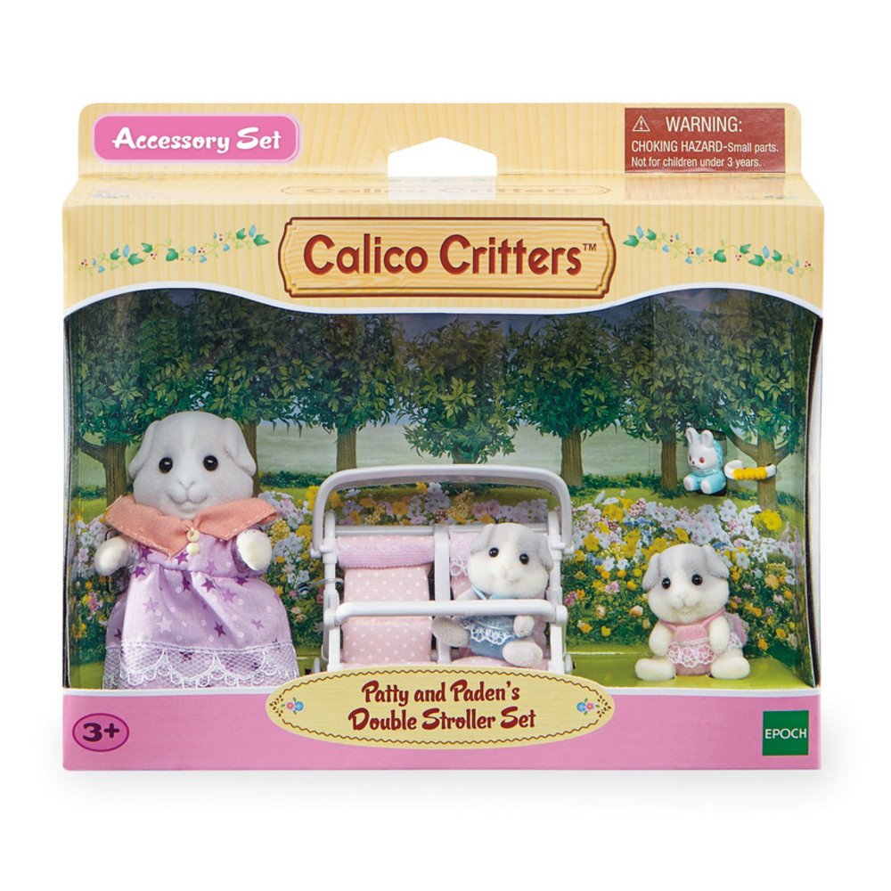 Foto 3 pulgar | Cochecito Calico Critters Patty & Paden con Conejillo de Indias Penny - Venta Internacional