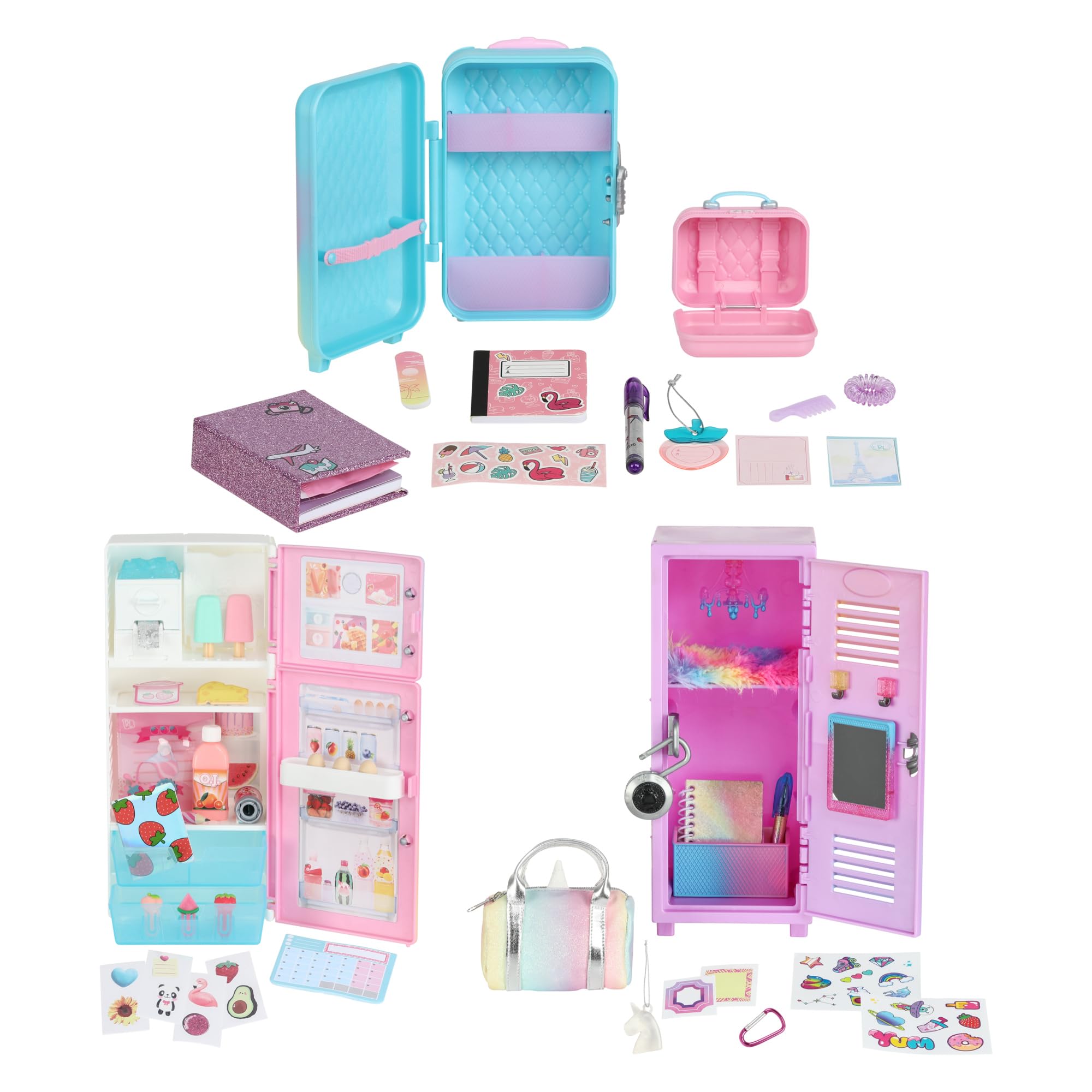 Set De Juguetes Real Littles My Rainbow Collection Con 57 Minijuguetes - Venta Internacional