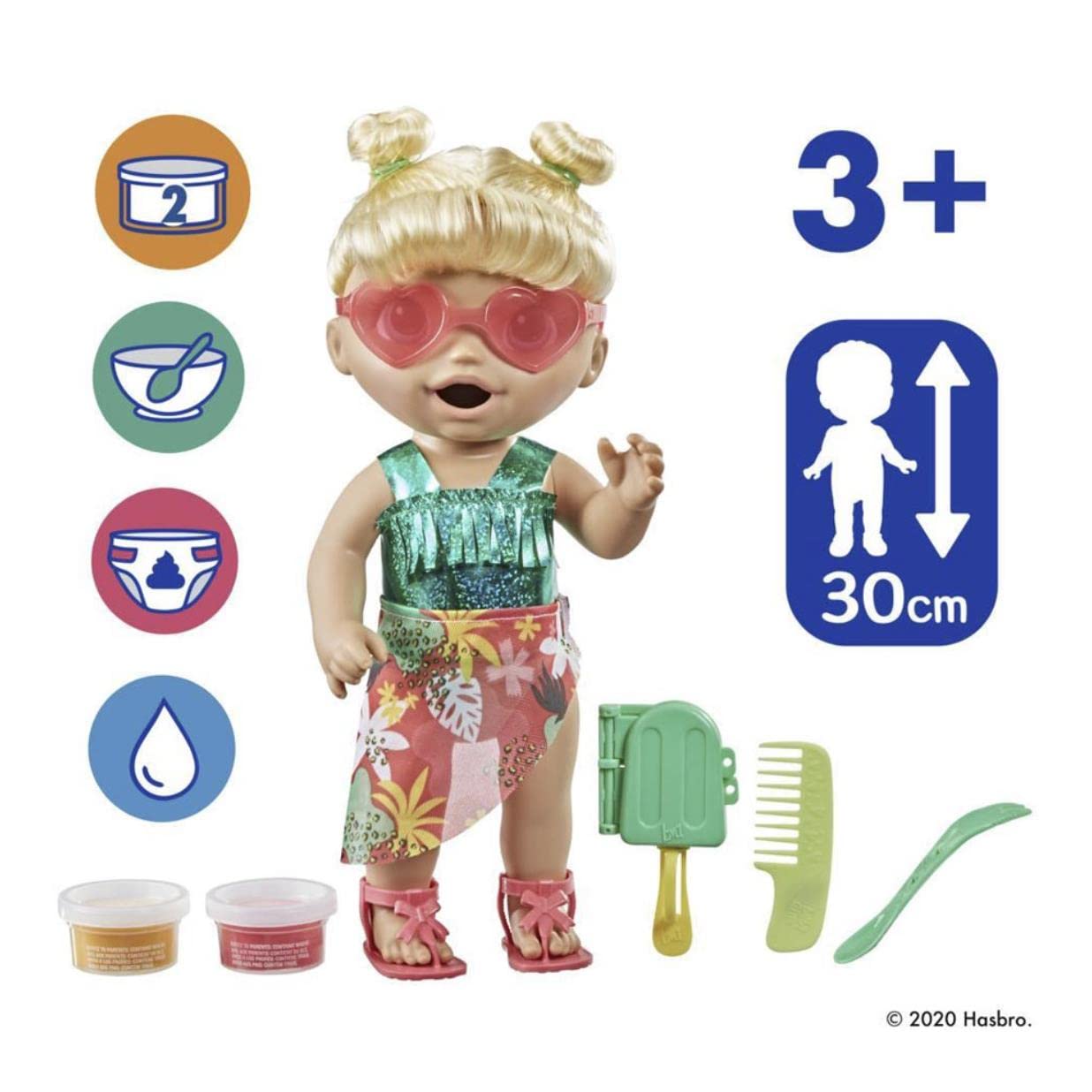 Foto 4 pulgar | Juguete Acuático Baby Alive Sunshine Snacks - Venta Internacional