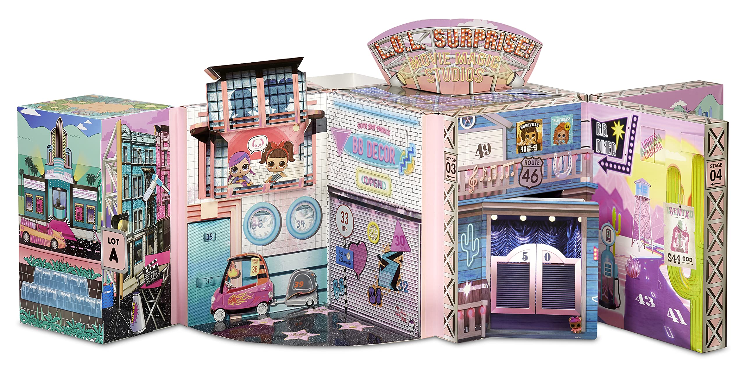Foto 5 | Set de Muñecas Sorpresa Movie Magic Studios De Lol Surprise Omg  - Venta Internacional.