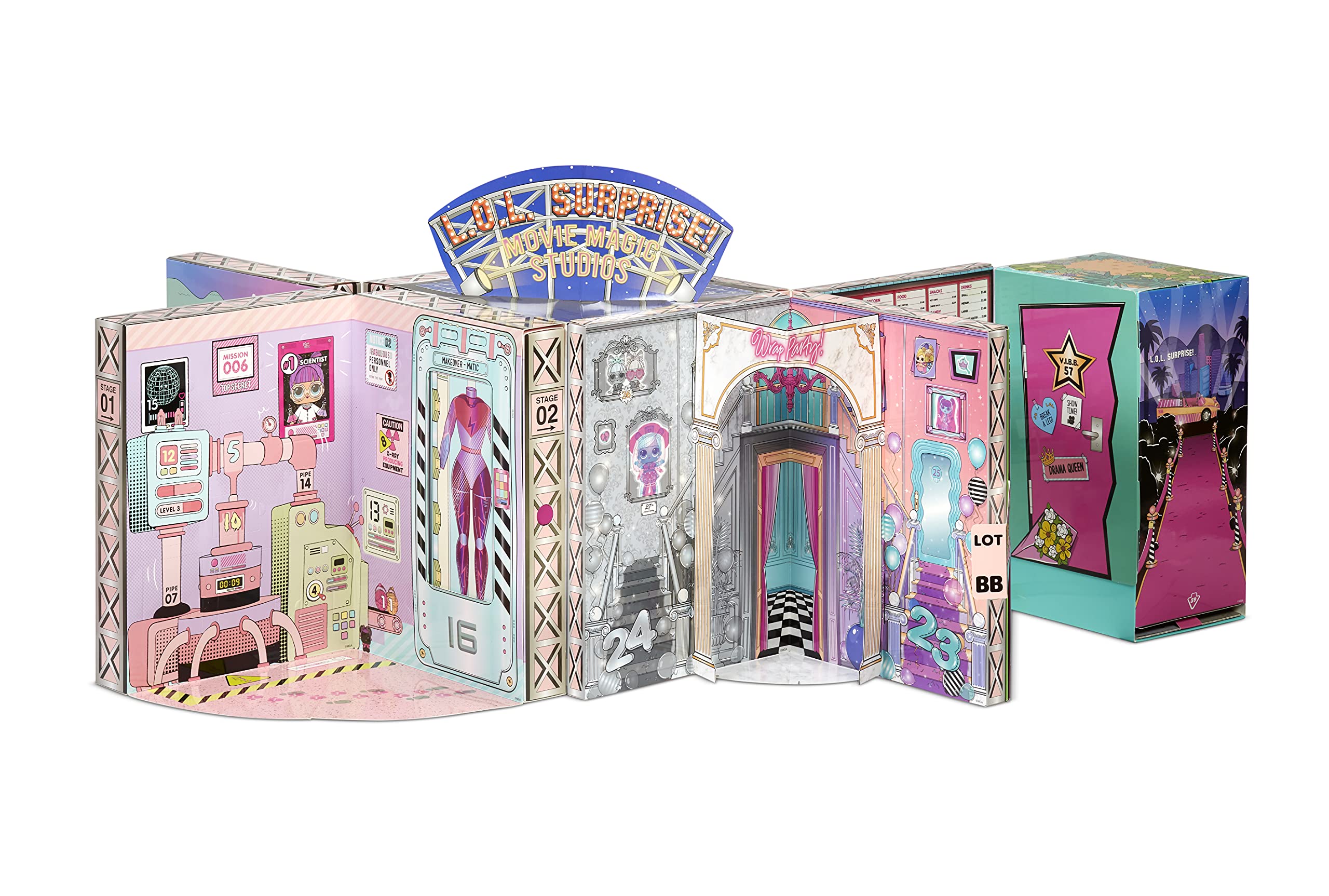 Foto 6 | Set de Muñecas Sorpresa Movie Magic Studios De Lol Surprise Omg  - Venta Internacional.
