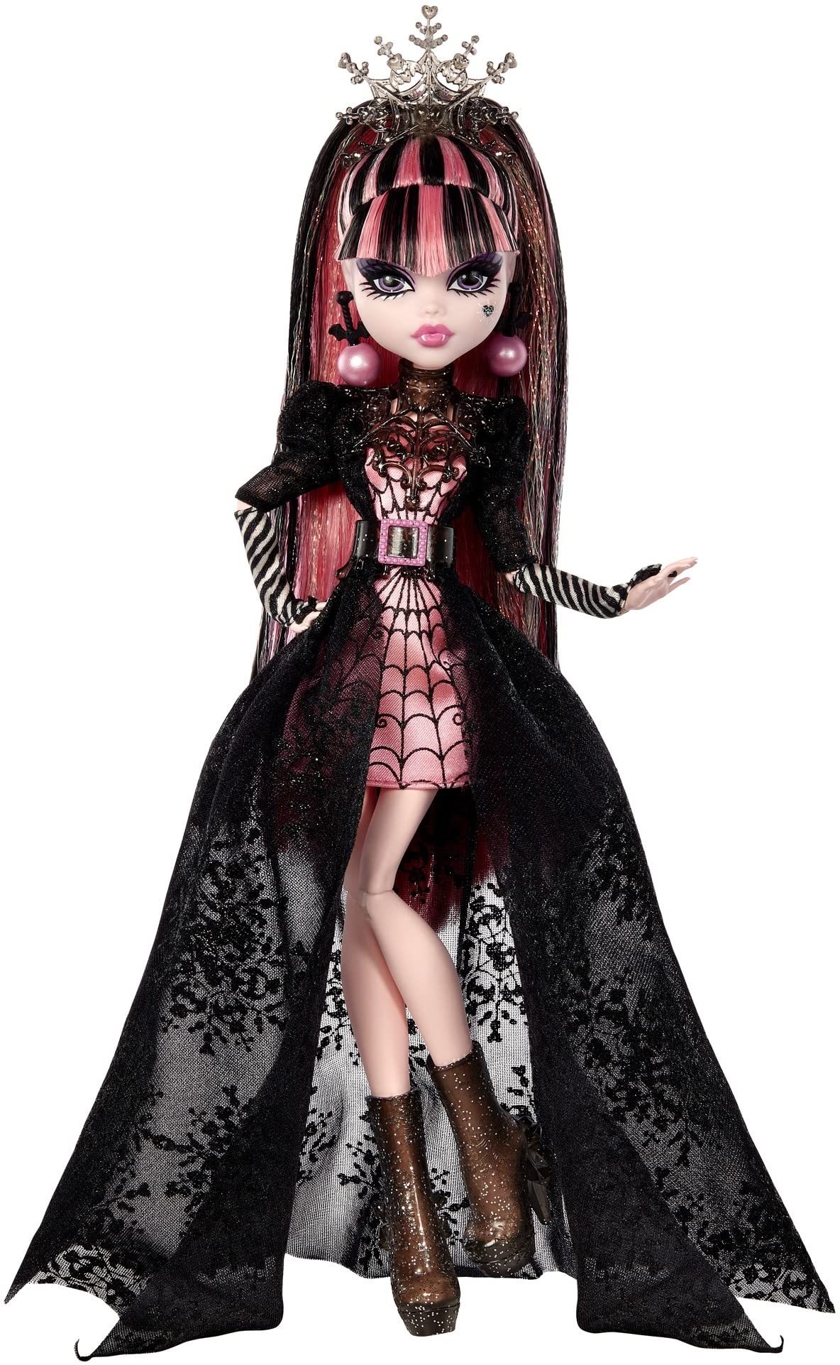Foto 2 pulgar | Doll Monster High Draculaura Howliday Edition con Vestido Rosa - Venta Internacional