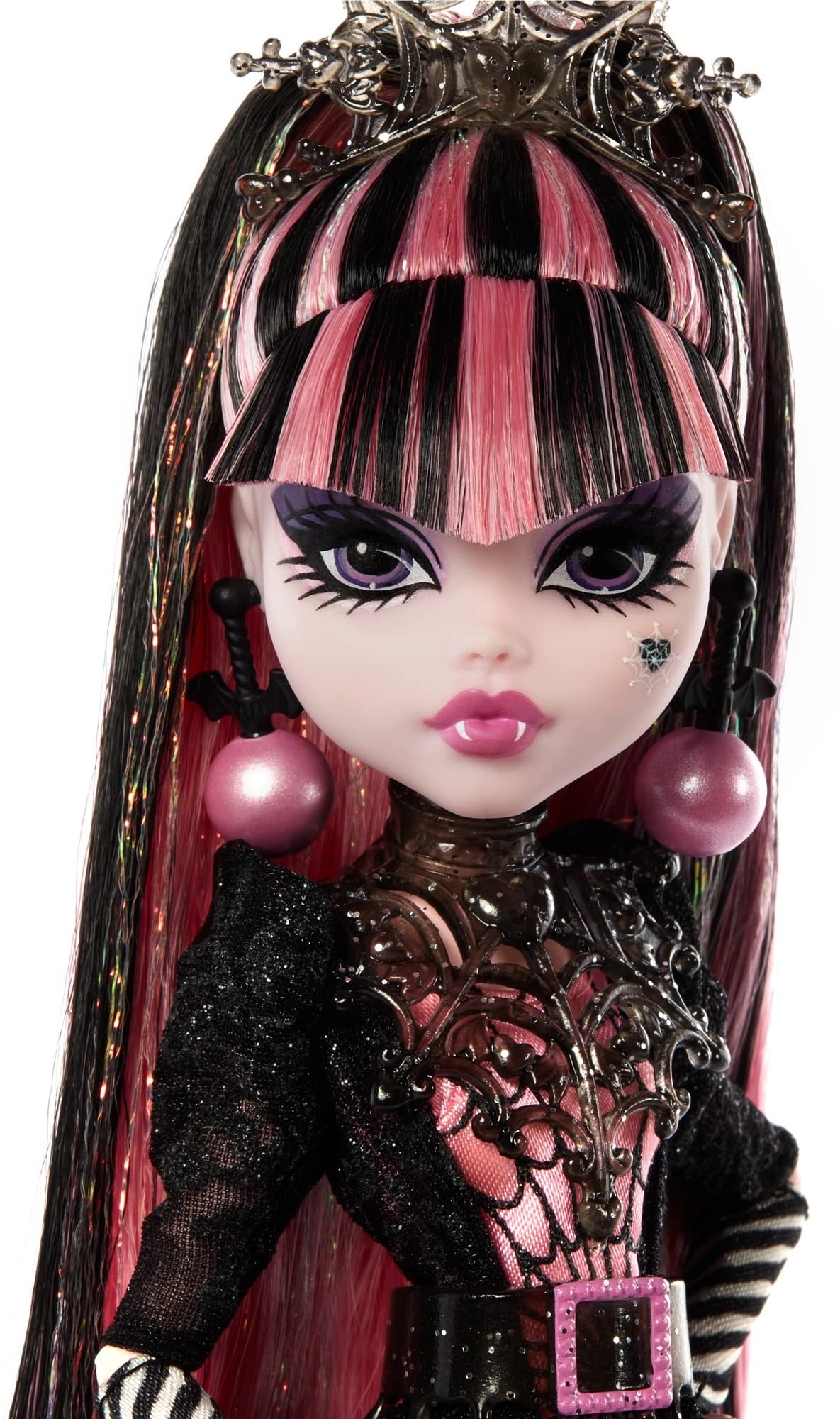 Foto 3 pulgar | Doll Monster High Draculaura Howliday Edition con Vestido Rosa - Venta Internacional