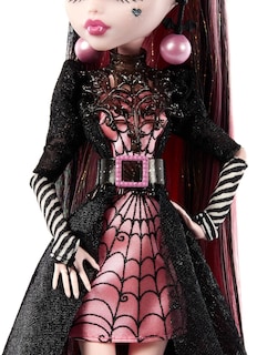 Foto 3 | Doll Monster High Draculaura Howliday Edition con Vestido Rosa - Venta Internacional