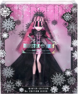 Foto 6 | Doll Monster High Draculaura Howliday Edition con Vestido Rosa - Venta Internacional