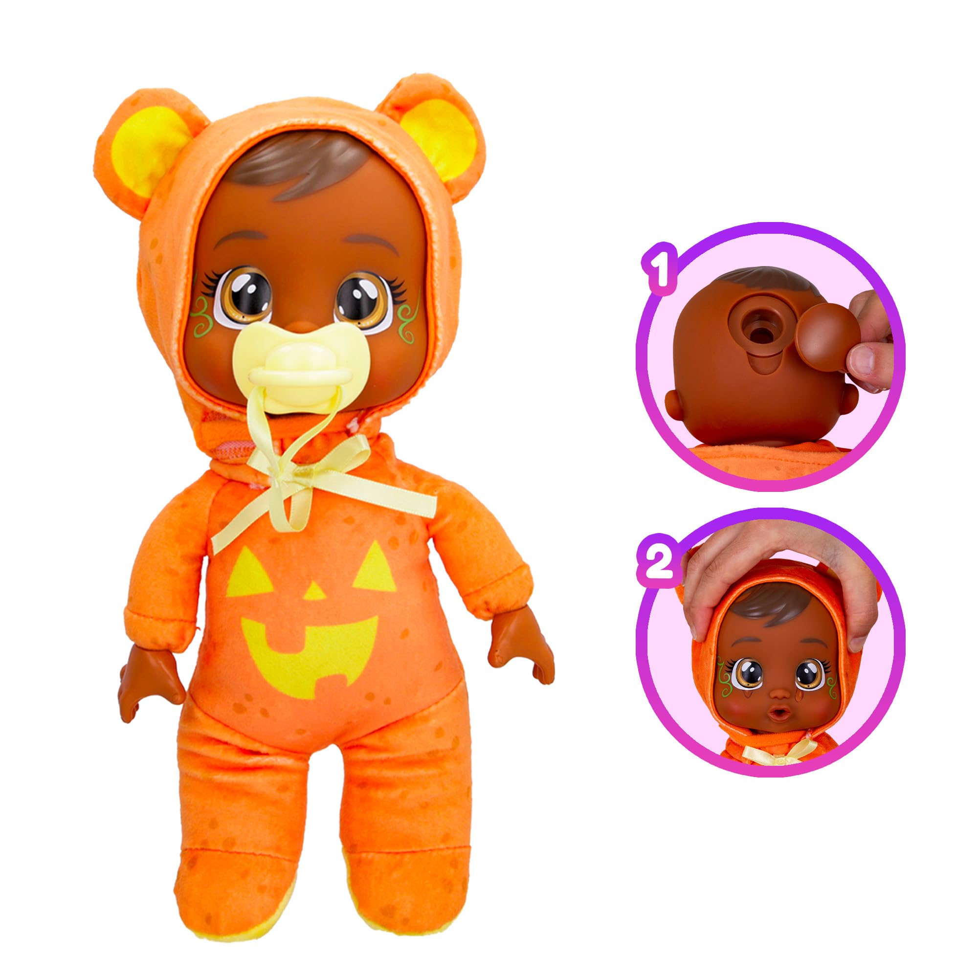 Foto 5 pulgar | Muñeca Cry Babies Tiny Cuddles Halloween Bonnie