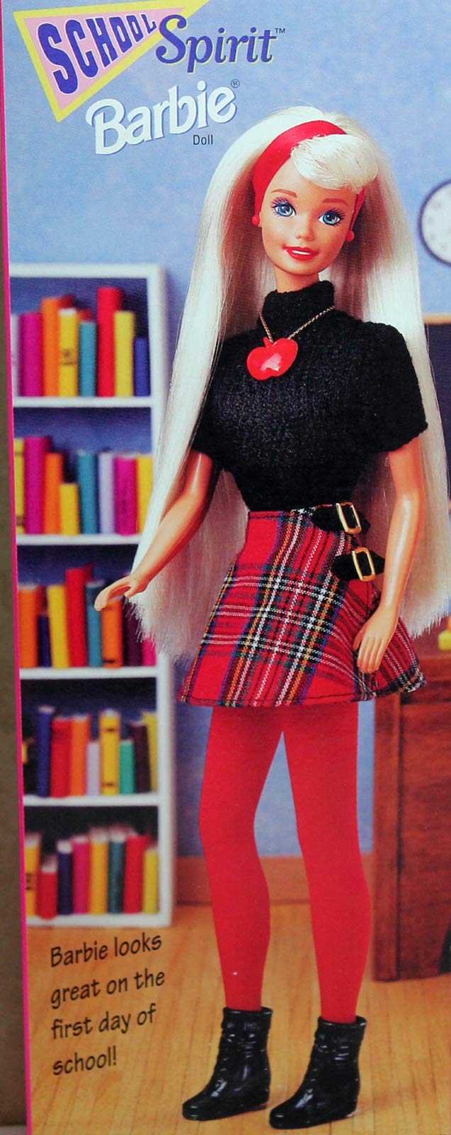 Foto 4 pulgar | Muñeca Barbie School Spirit 1995 Edición Especial - Venta Internacional