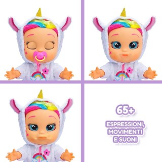 Foto 2 | Muñeca Interactiva Cry Babies First Emotions Dreamy - Venta Internacional