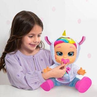 Foto 5 | Muñeca Interactiva Cry Babies First Emotions Dreamy - Venta Internacional