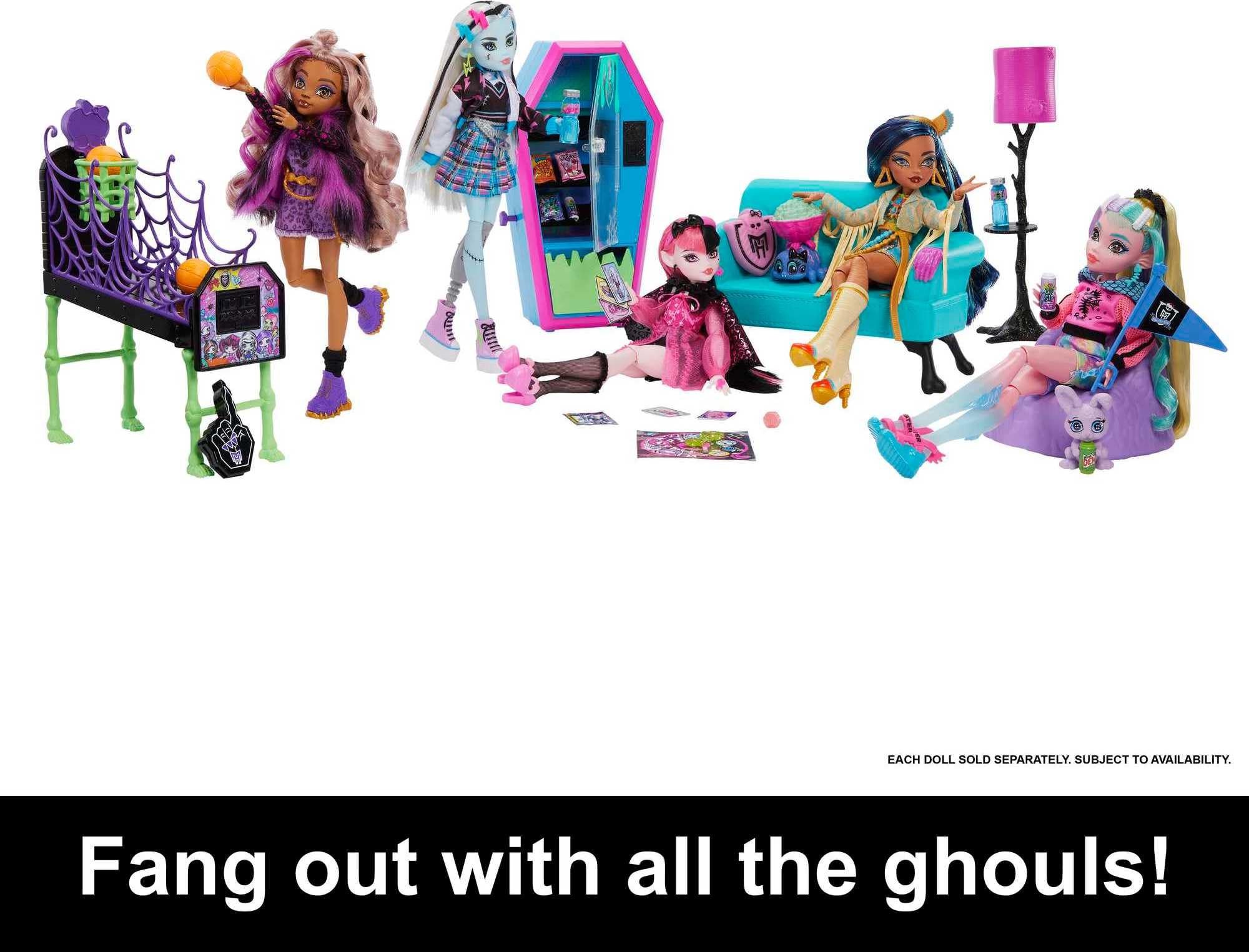 Foto 6 pulgar | Sala de Estudiantes Playset Monster High - Venta Internacional