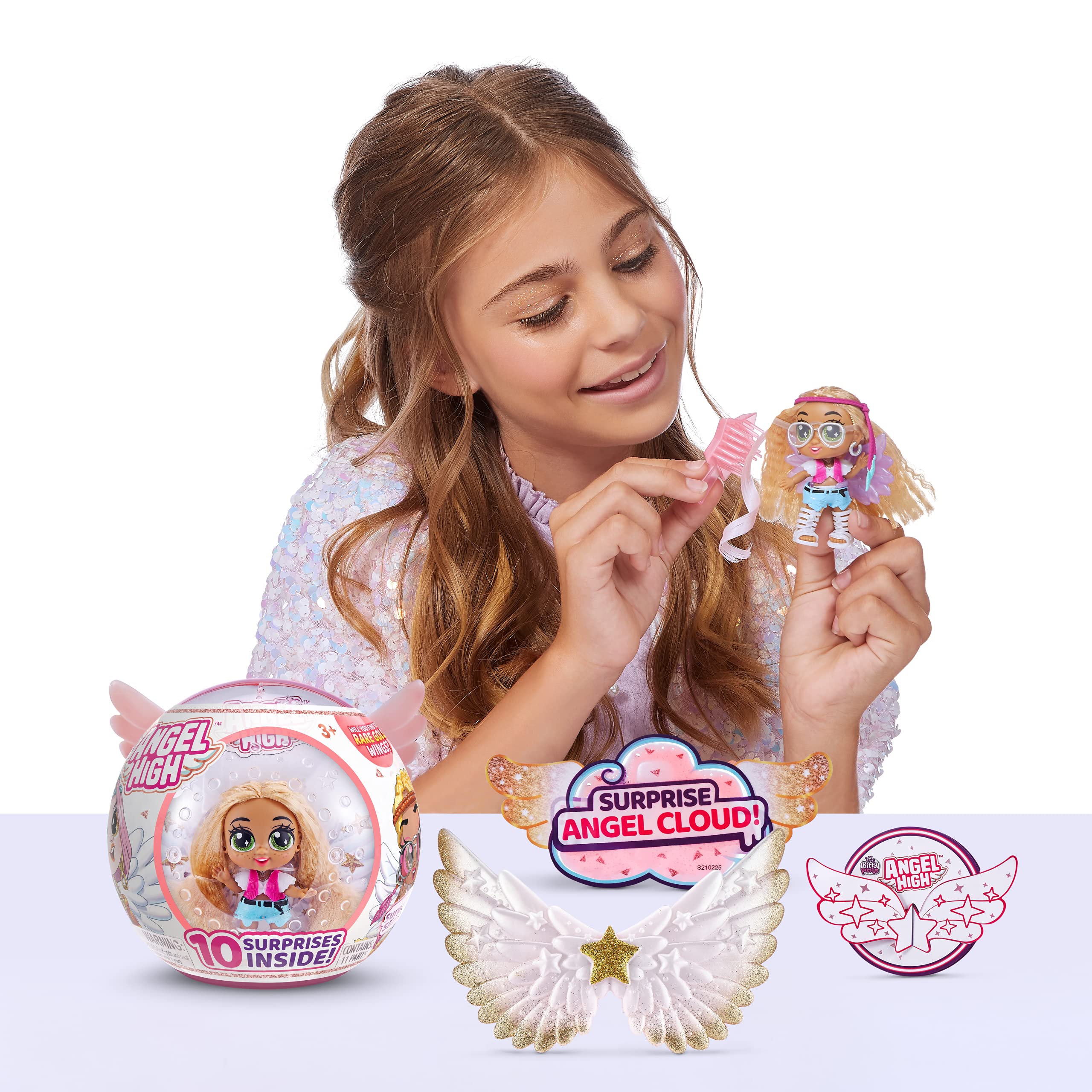 Foto 5 pulgar | Muñeca Zuru Itty Bitty Prettys Angel High - Venta Internacional
