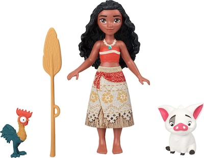 Foto 5 | Muñeca Mattel Disney Princess Moana con Barco - Venta Internacional