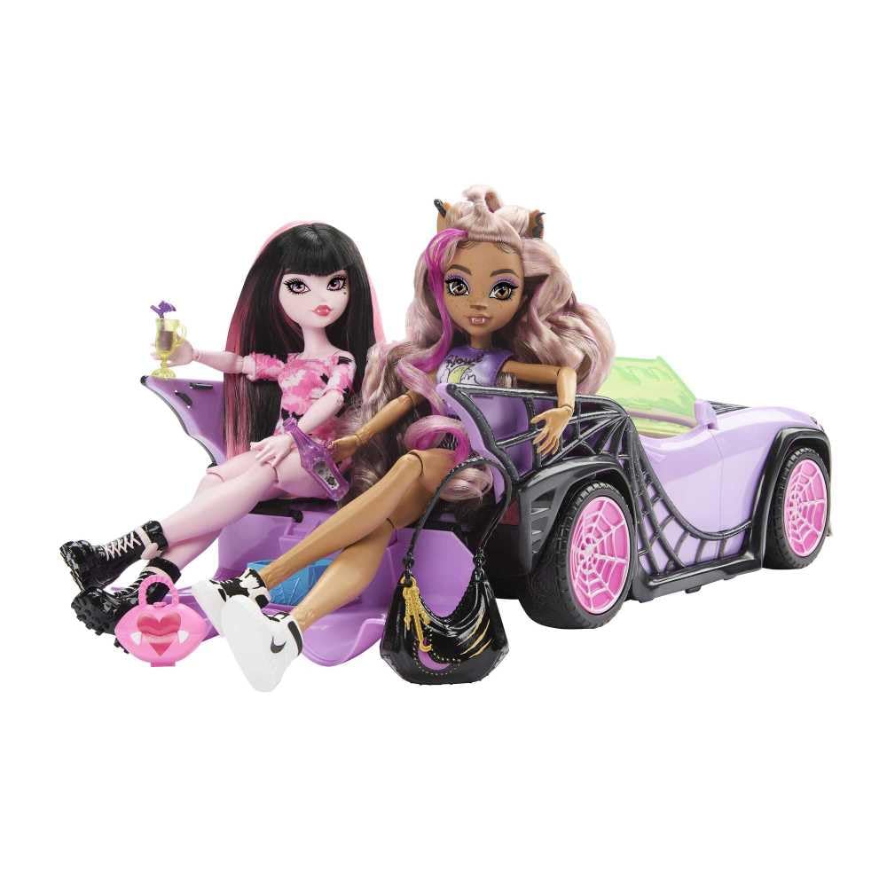 Vehículo Playset Monster High Travel Club Con 2 Muñecas  - Venta Internacional.