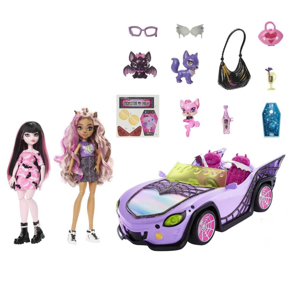 Foto 4 pulgar | Vehículo Playset Monster High Travel Club Con 2 Muñecas  - Venta Internacional.