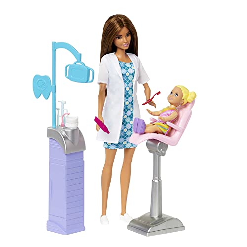 Foto 4 pulgar | Set de Juego Barbie Dentista con Accesorios-Venta Internacional