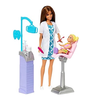 Foto 3 | Set de Juego Barbie Dentista con Accesorios-Venta Internacional