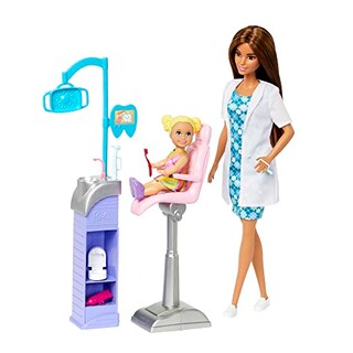 Foto 5 | Set de Juego Barbie Dentista con Accesorios-Venta Internacional