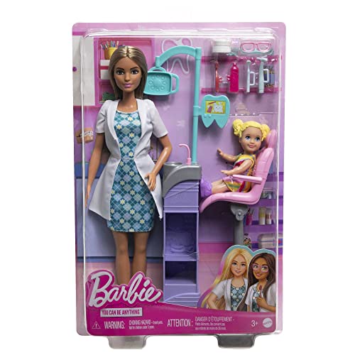 Foto 7 pulgar | Set de Juego Barbie Dentista con Accesorios-Venta Internacional