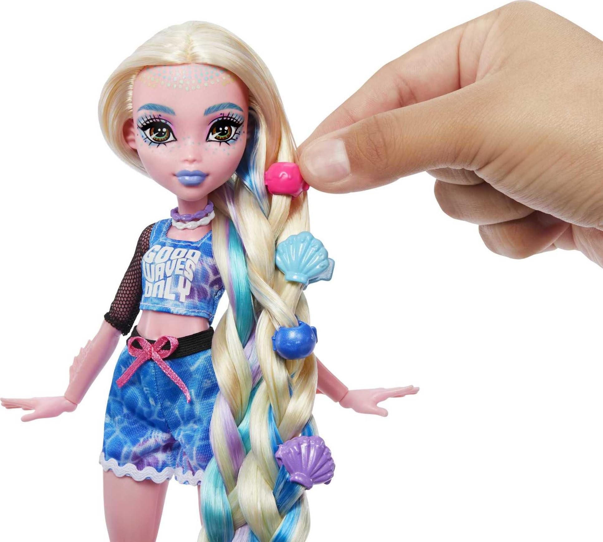 Foto 4 pulgar | Doll Monster High Lagoona Blue Spa Day Con Accesorios - Venta Internacional